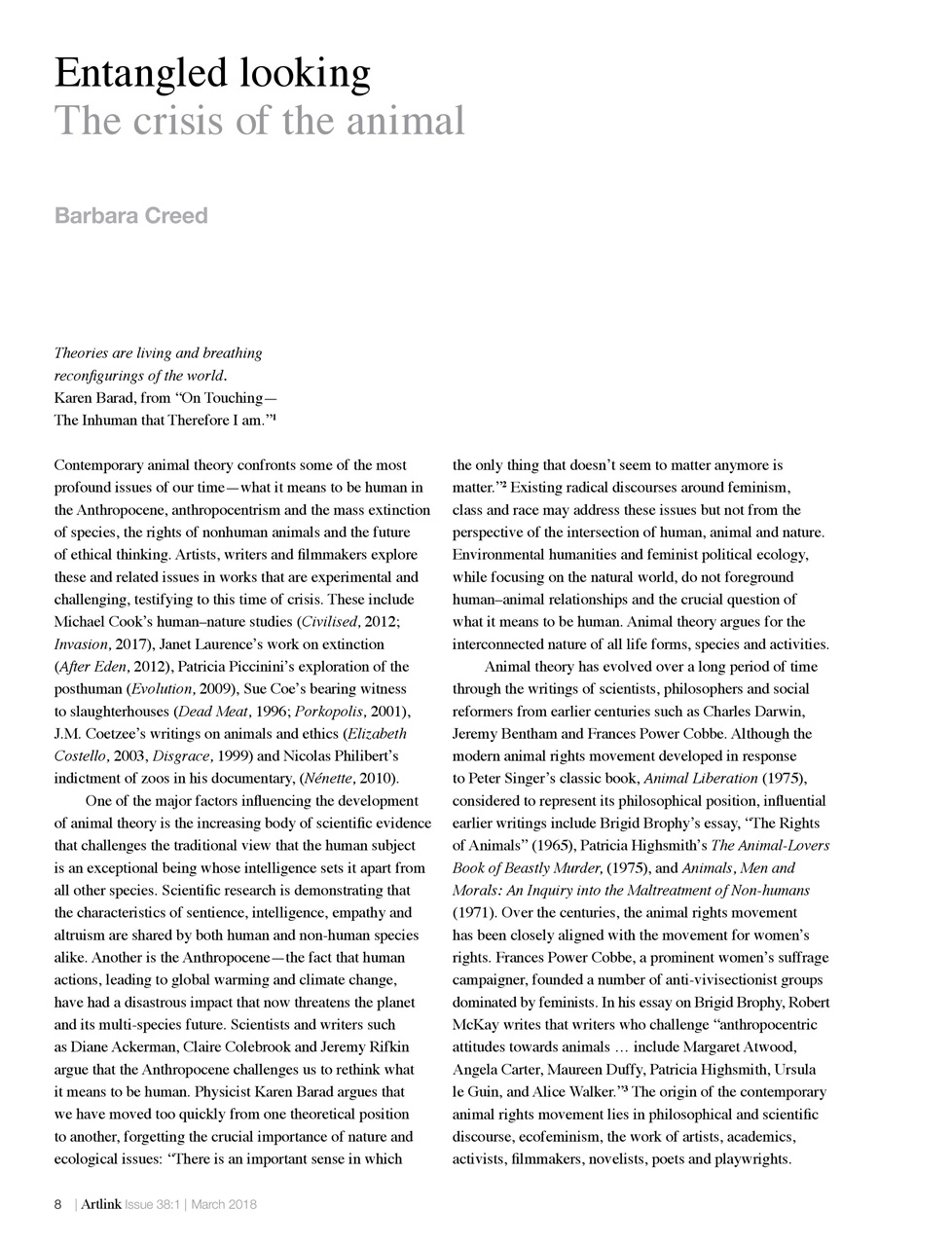 Artlink Magazine Preview Pages