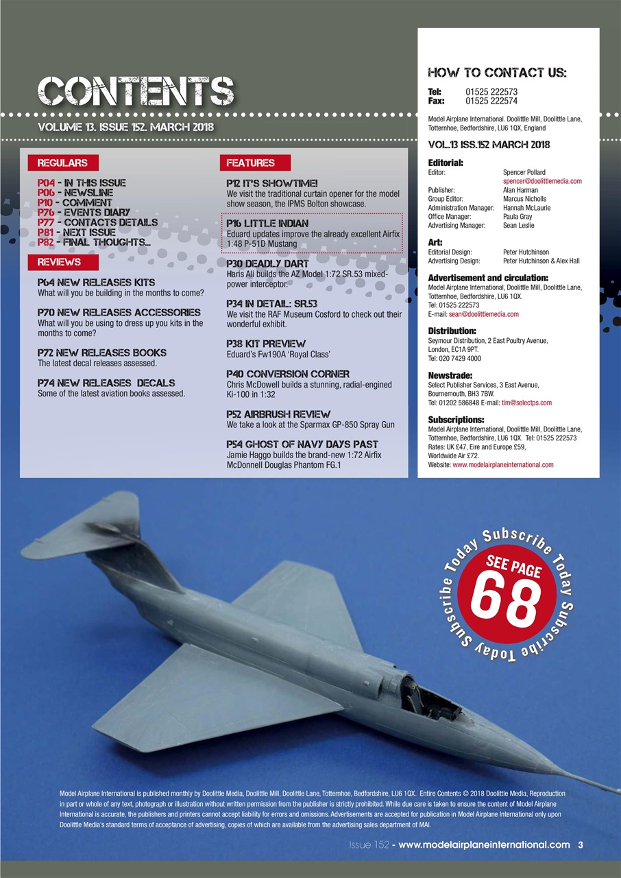 Model Airplane International Preview Pages