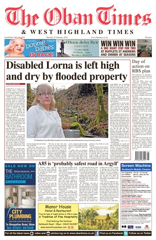 The Oban Times & Lochaber Times issue 22nd February 2018