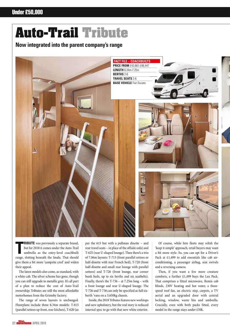 What Motorhome magazine Preview Pages