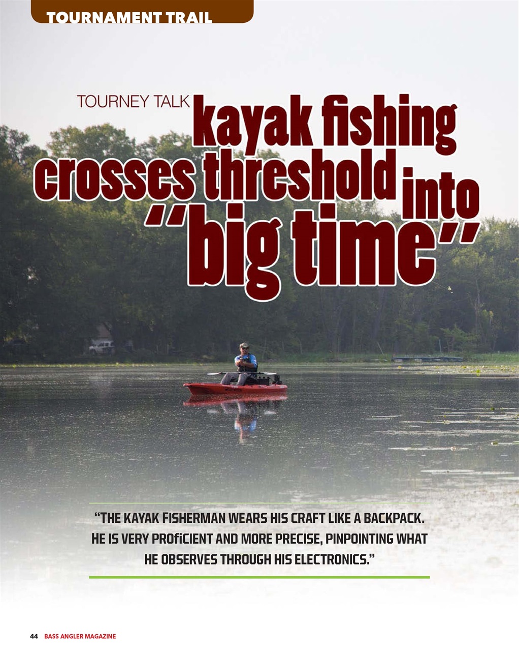 BASS ANGLER MAGAZINE Preview Pages