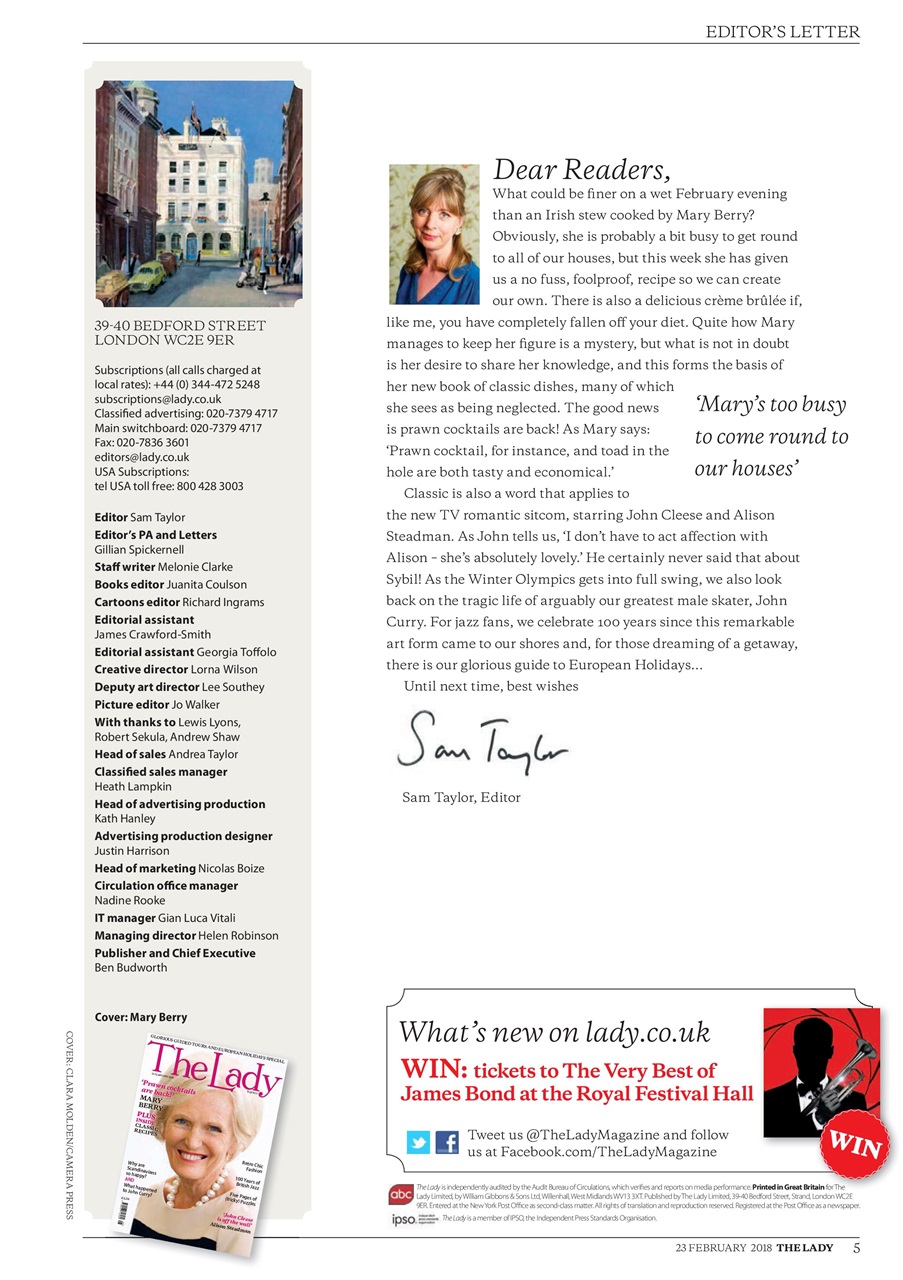 The Lady Preview Pages
