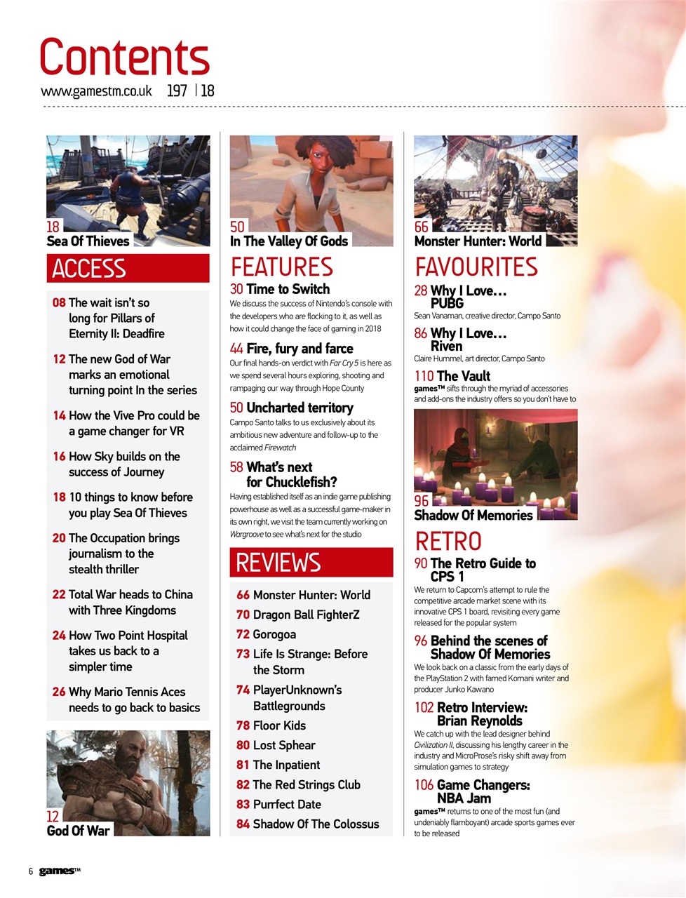 games (TM) Preview Pages