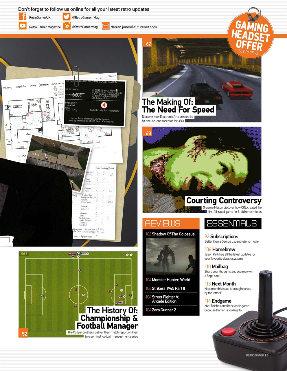 Retro Gamer Preview Pages