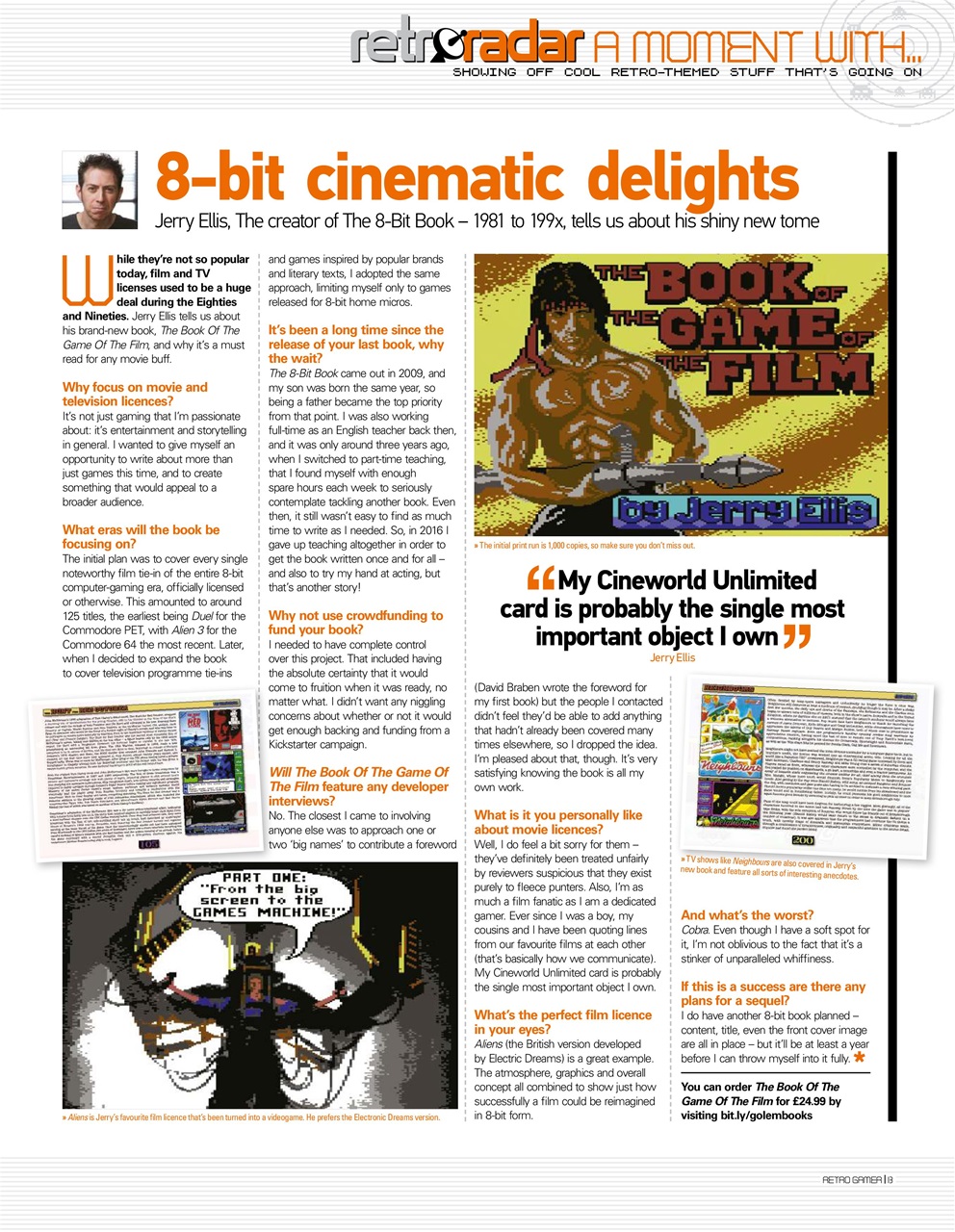 Retro Gamer Preview Pages