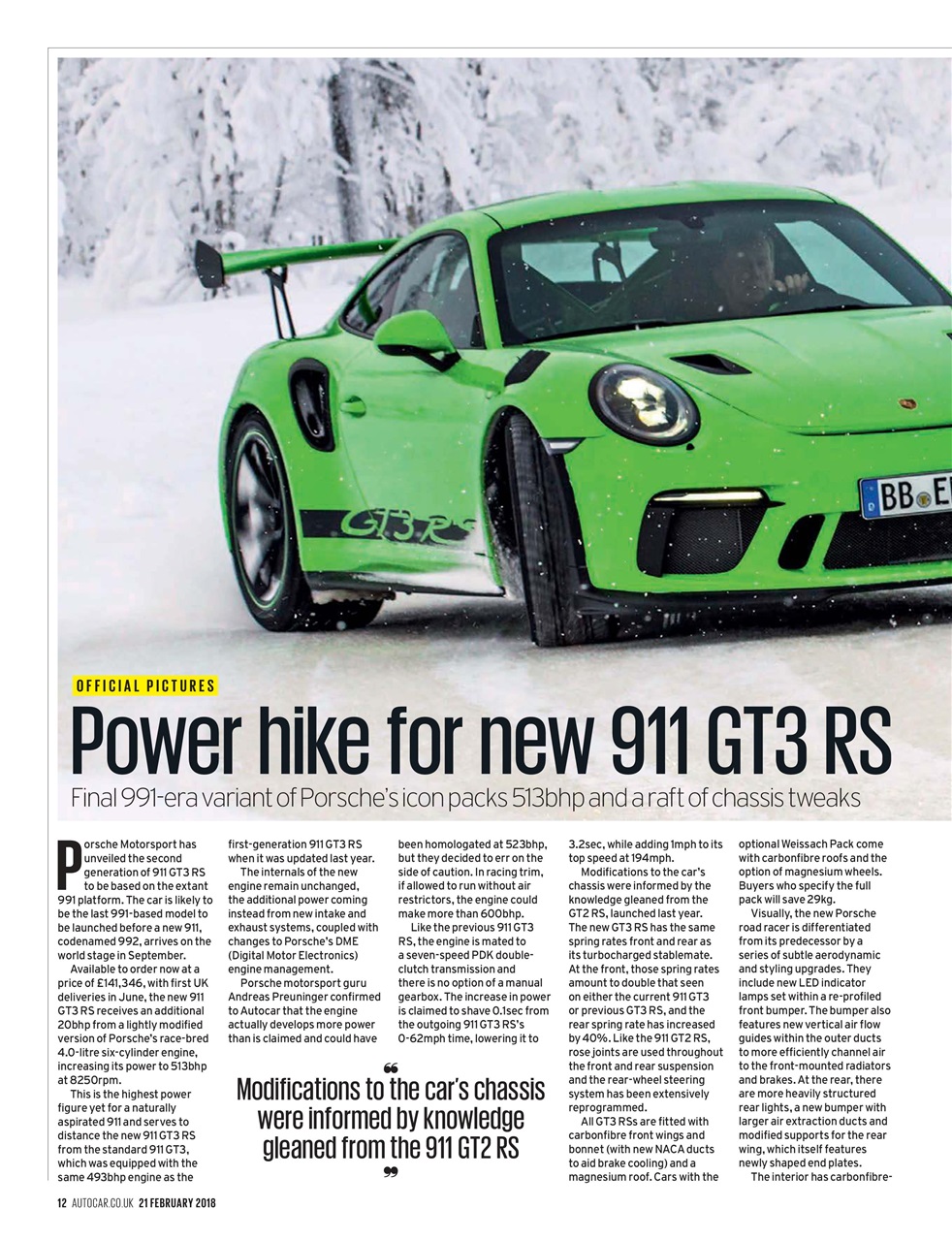 Autocar Preview Pages