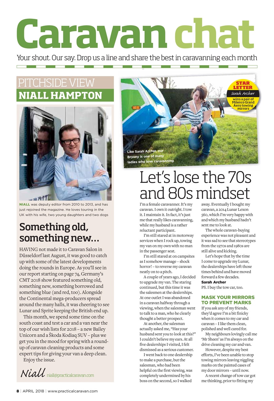 Practical Caravan Preview Pages