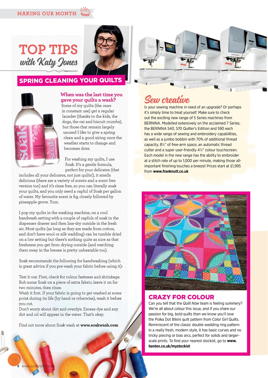 Quilt Now Preview Pages