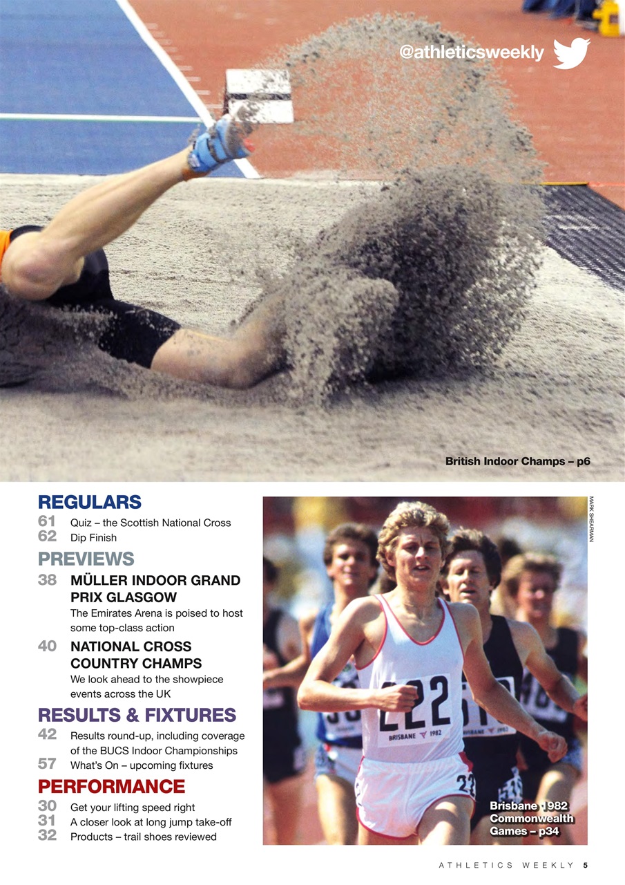AW – Athletics Weekly Magazine Preview Pages