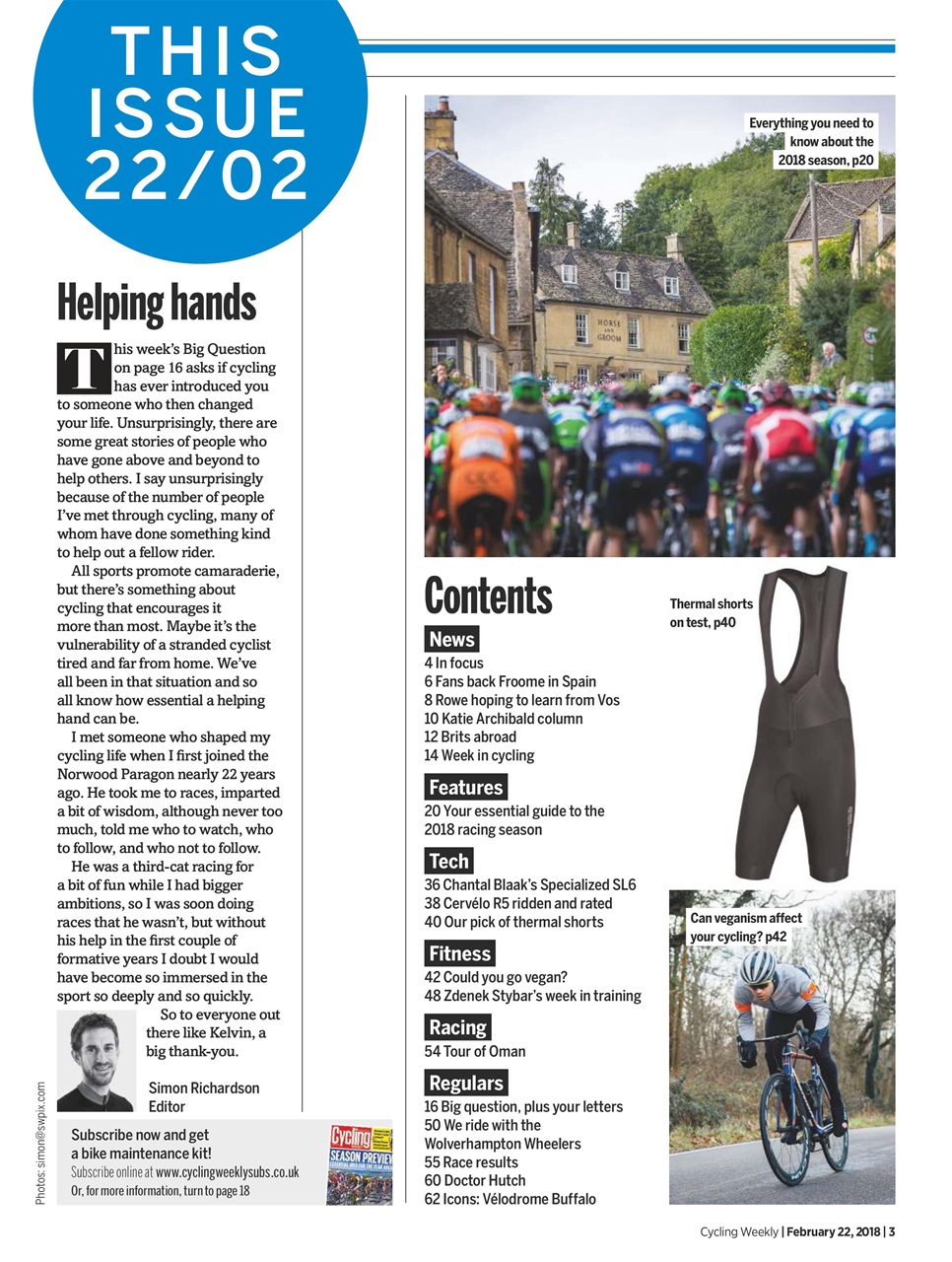 Cycling Weekly Preview Pages
