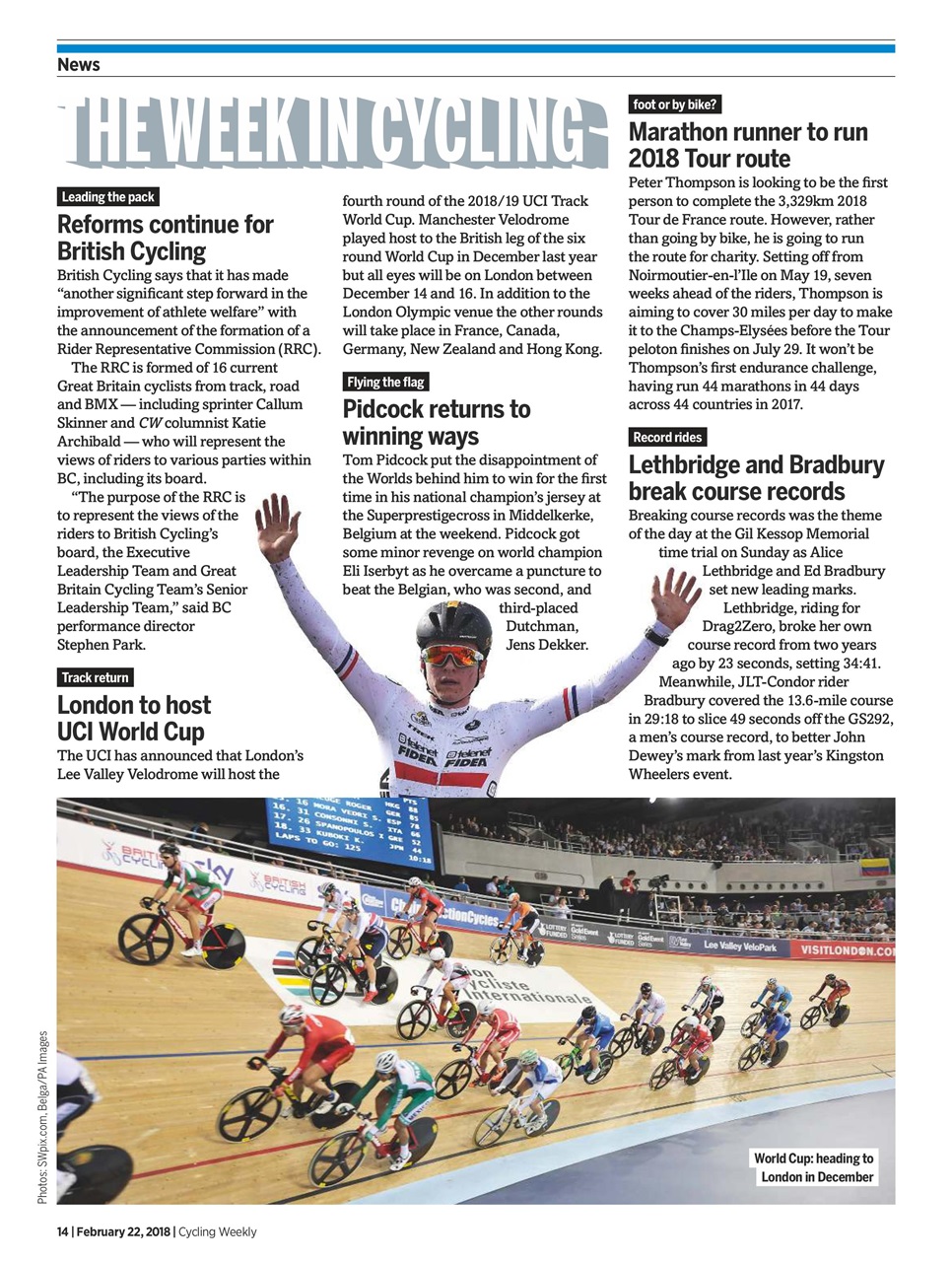 Cycling Weekly Preview Pages