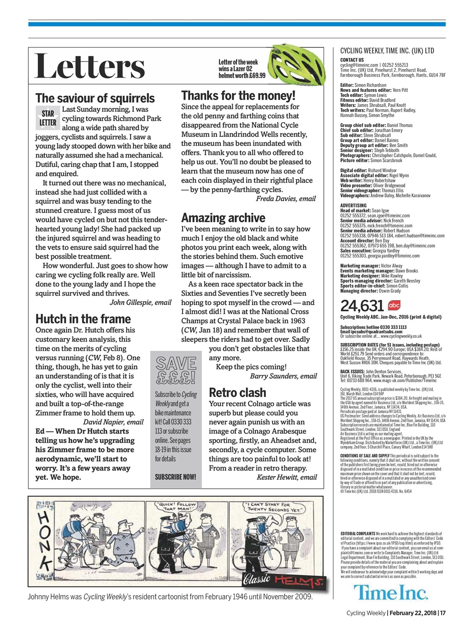 Cycling Weekly Preview Pages