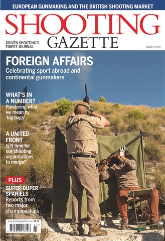 Shooting Gazette issue March 2018