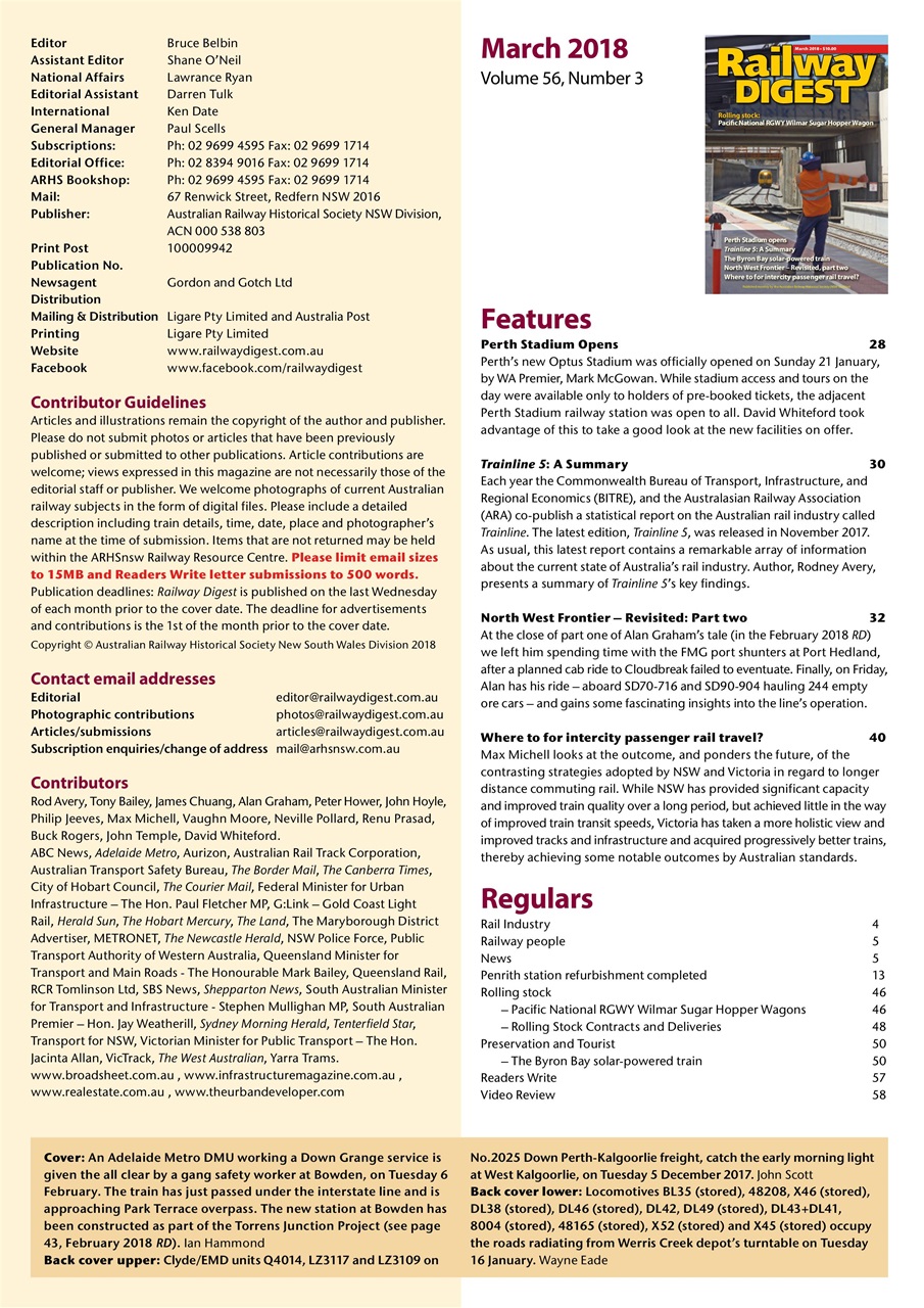 Railway Digest Preview Pages