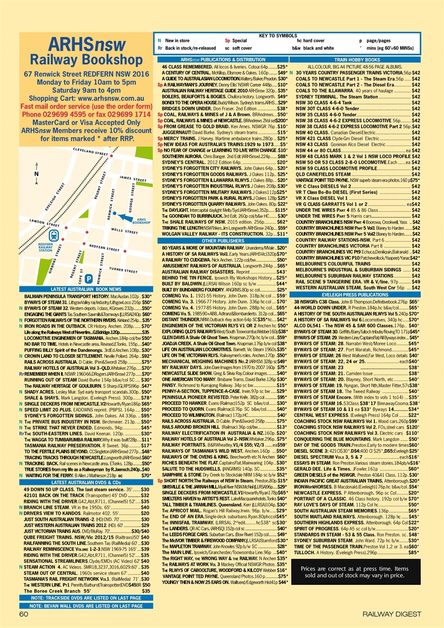 Railway Digest Preview Pages