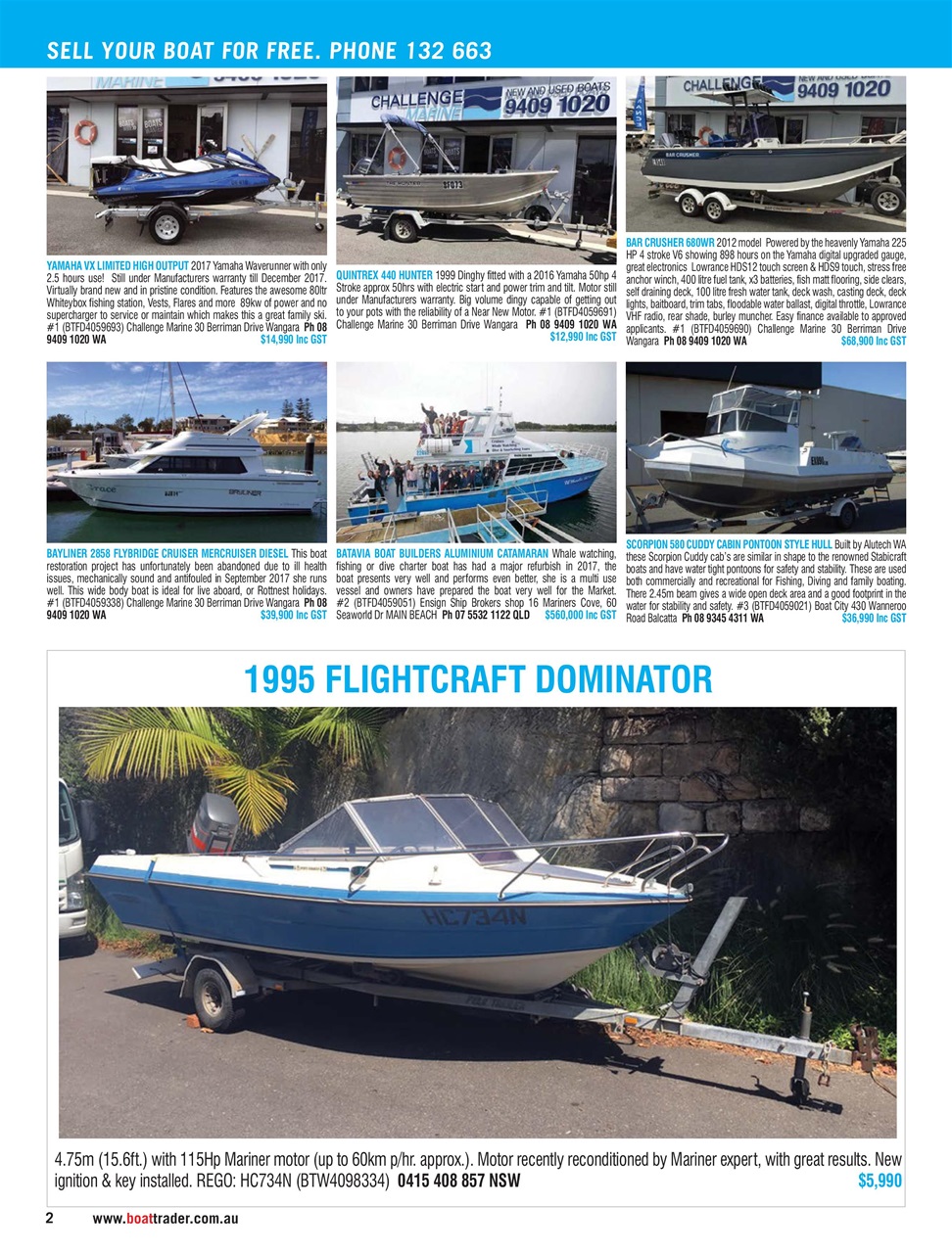Boat Trader Australia Preview Pages