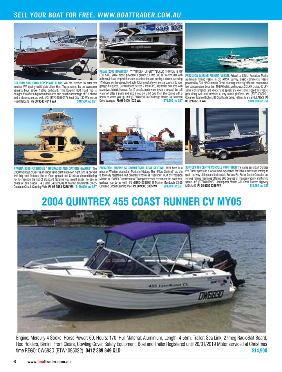 Boat Trader Australia Preview Pages