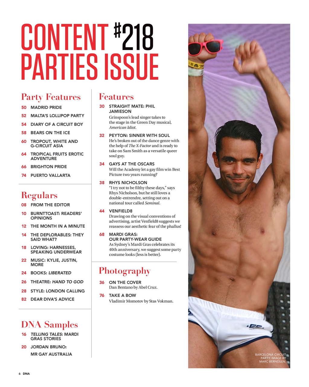 DNA Magazine Preview Pages