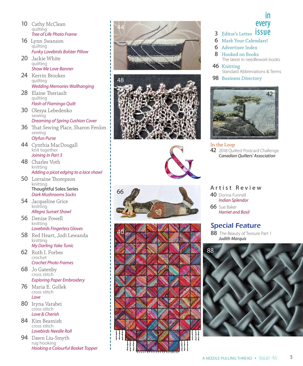 A Needle Pulling Thread Preview Pages