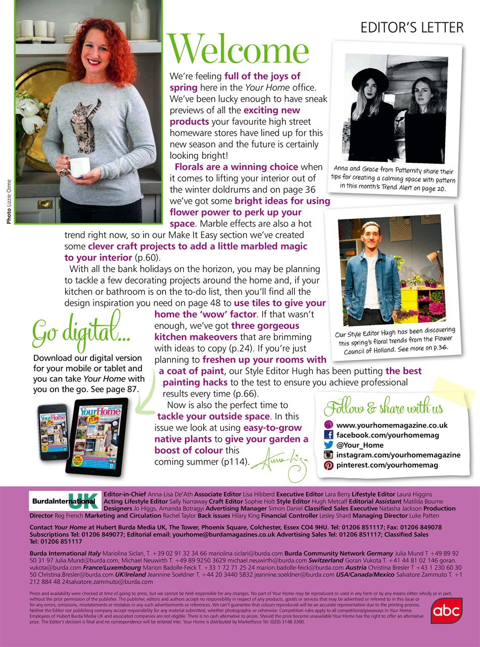 Your Home Magazine Preview Pages