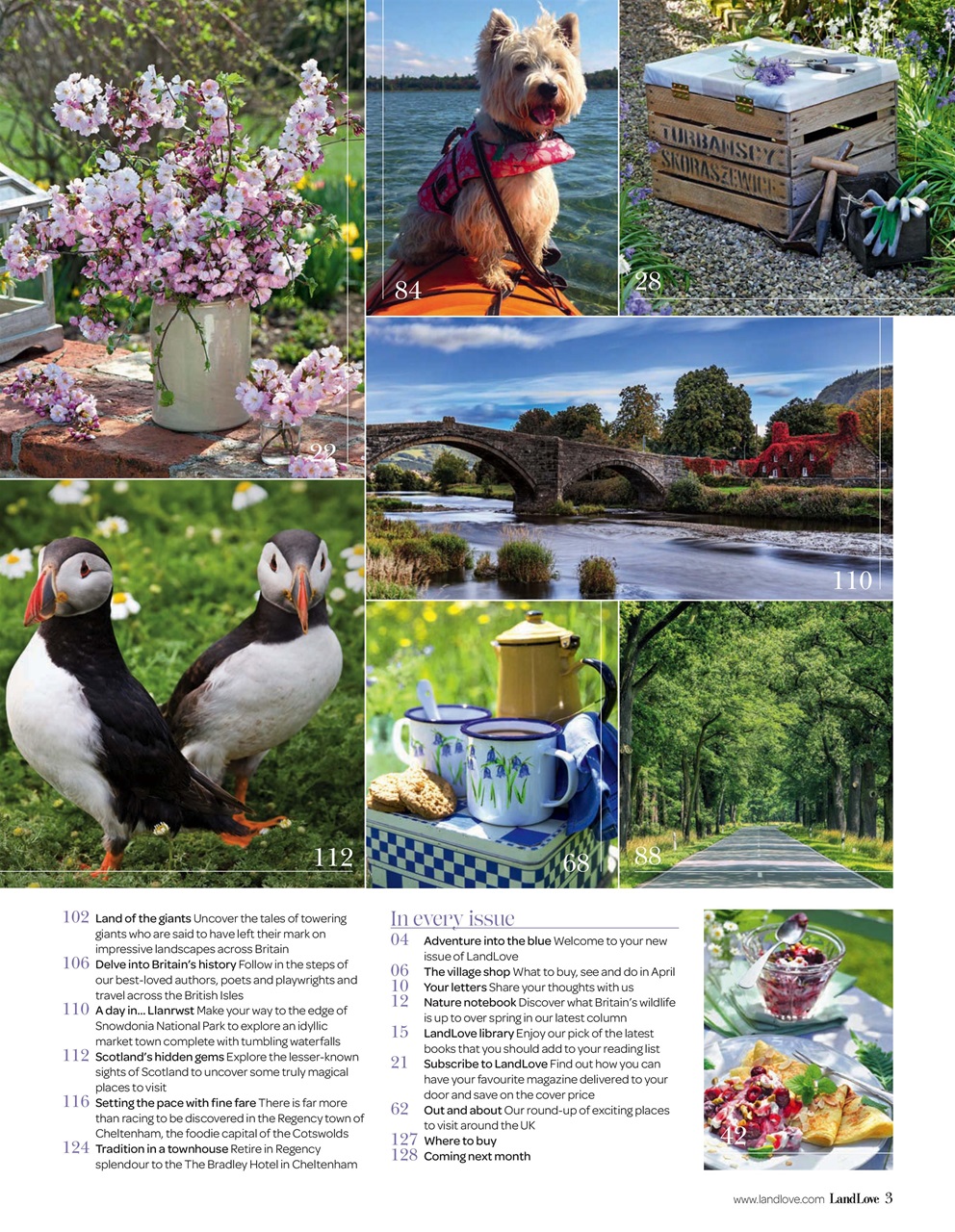 LandLove Magazine Preview Pages