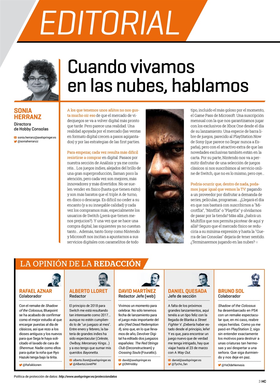 Hobby Consolas Preview Pages