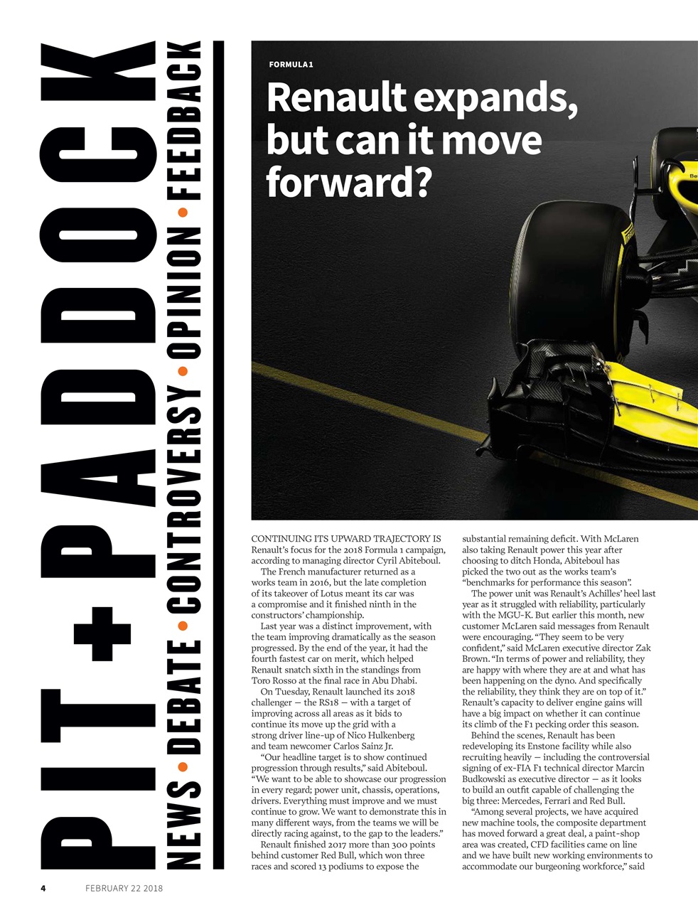 Autosport Preview Pages
