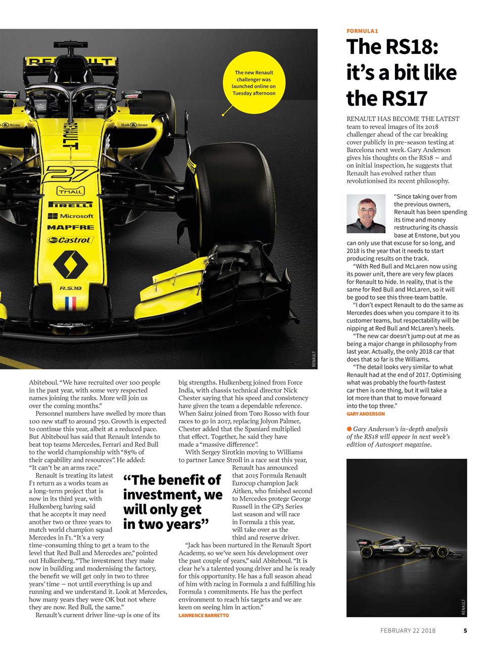 Autosport Preview Pages