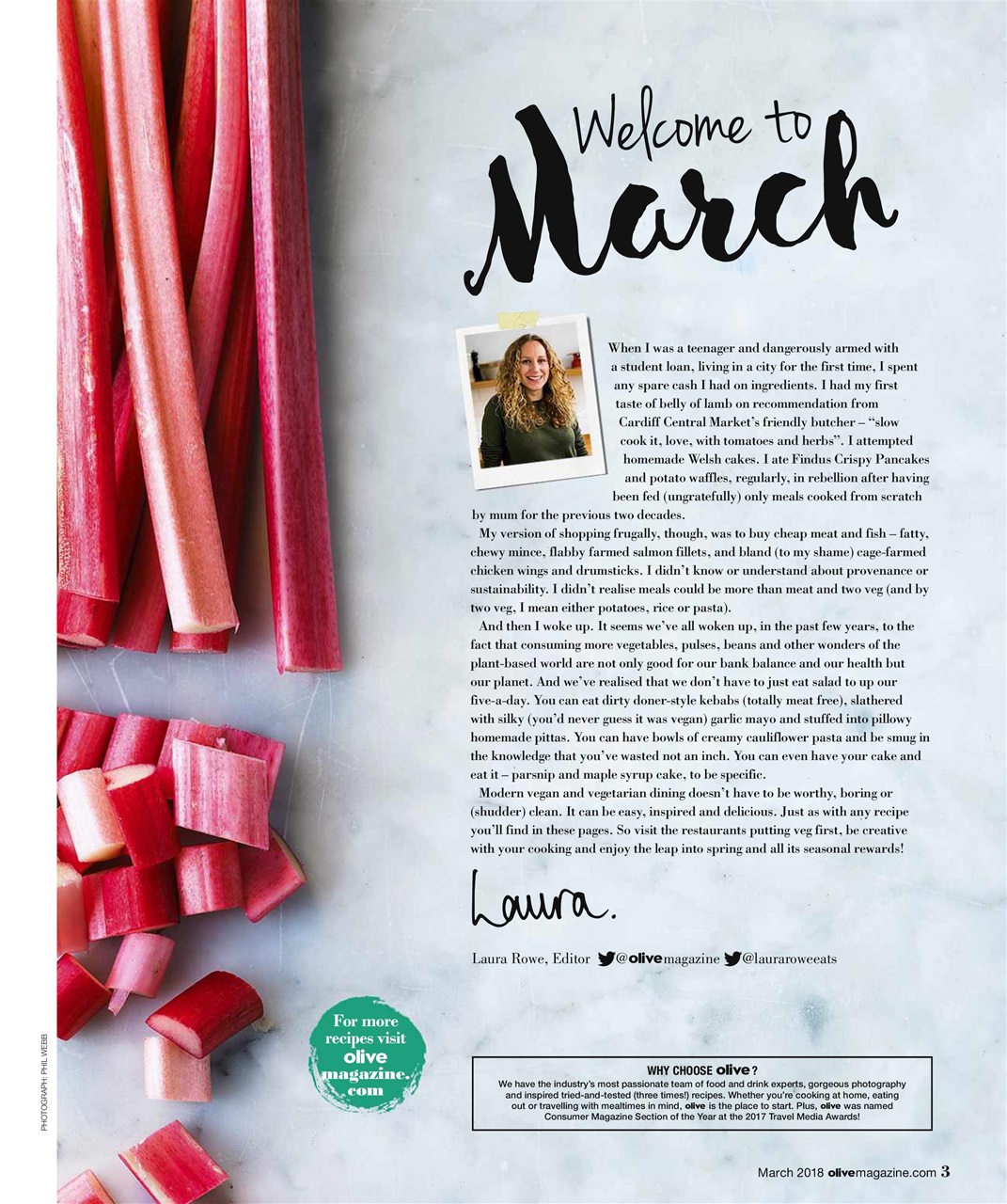 Olive Magazine Preview Pages