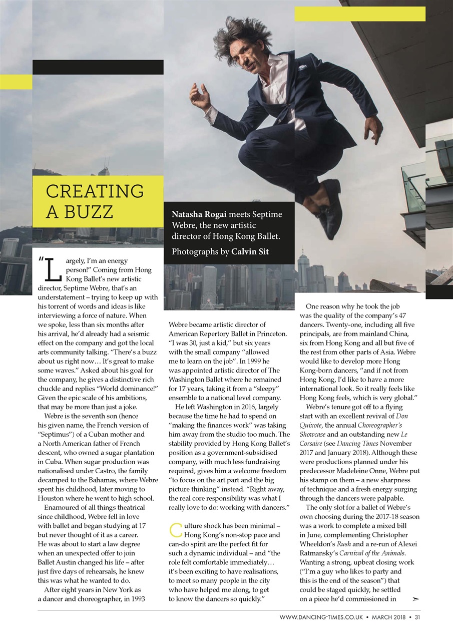 Dancing Times Preview Pages