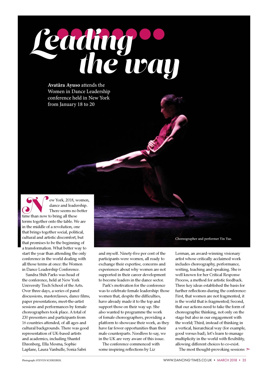 Dancing Times Preview Pages