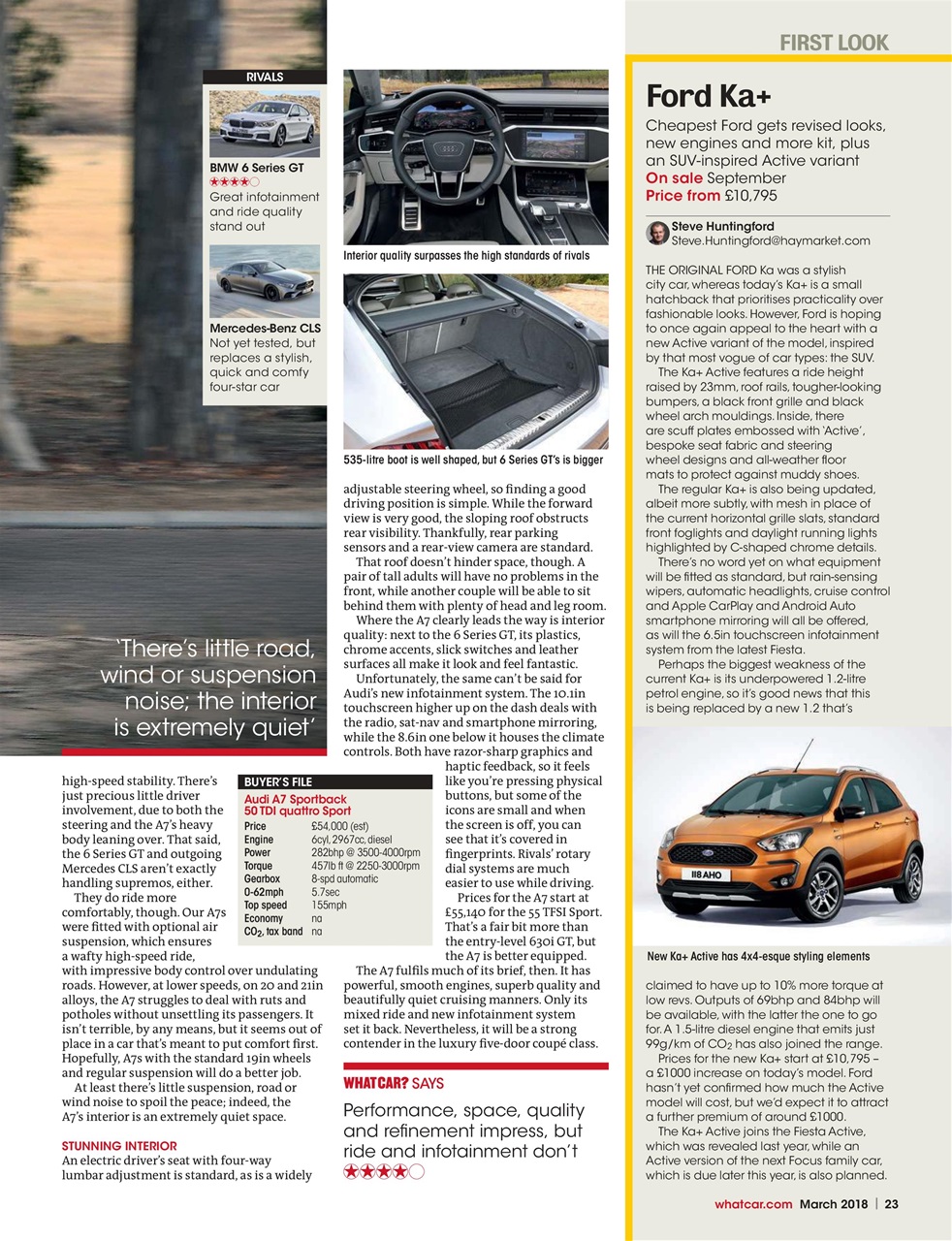 What Car? Preview Pages