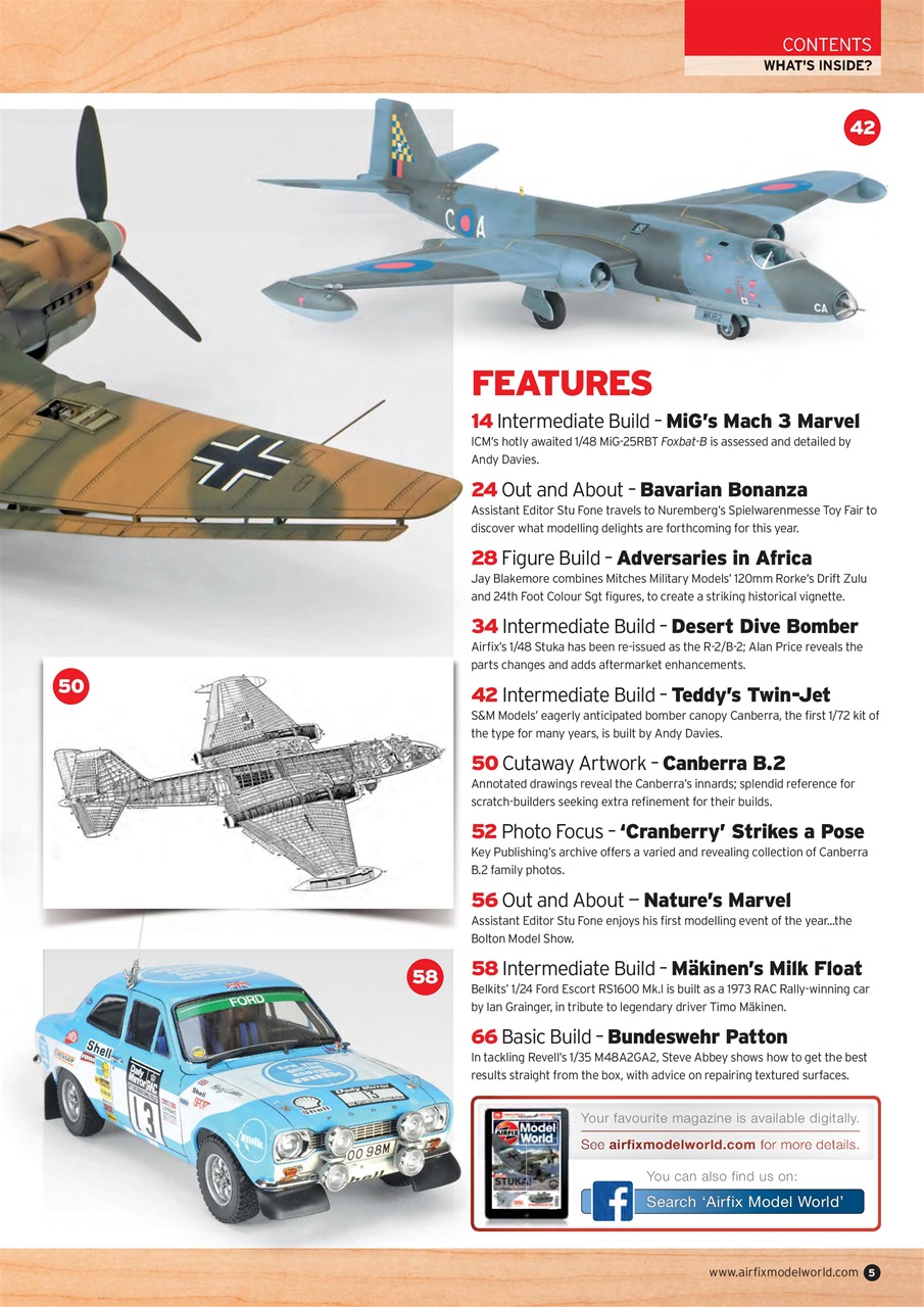 Airfix Model World Preview Pages
