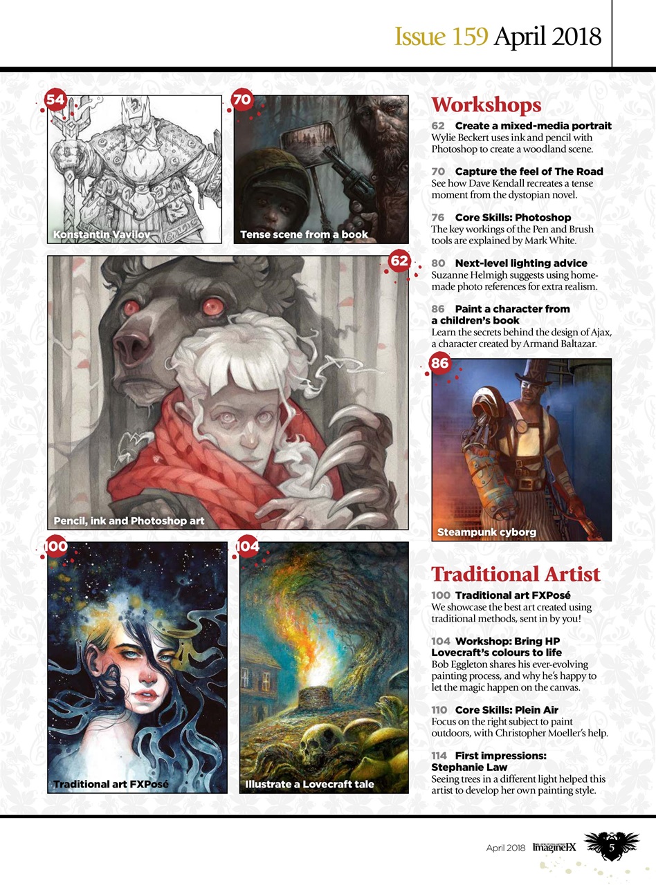 ImagineFX Preview Pages