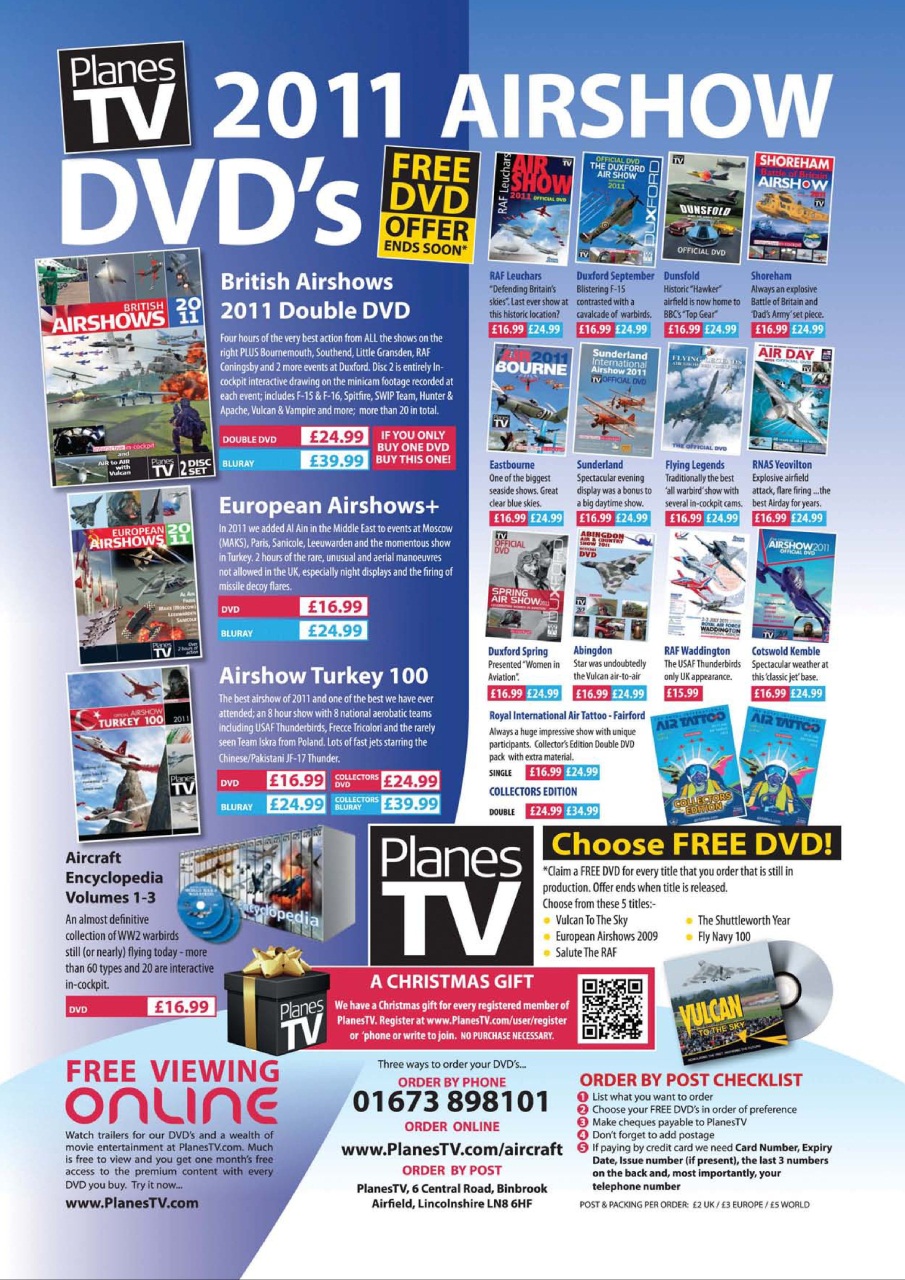 Classic Aircraft Preview Pages