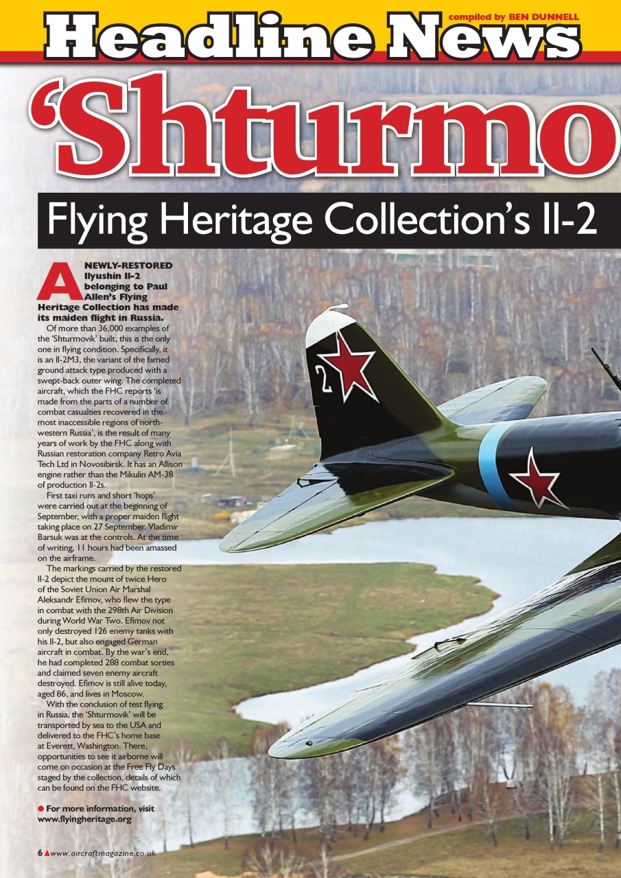 Classic Aircraft Preview Pages