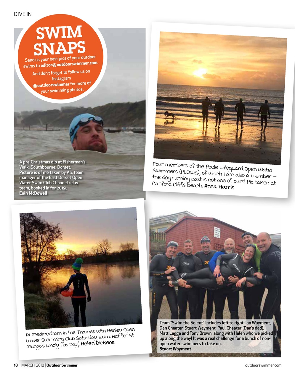 Outdoor Swimmer Preview Pages