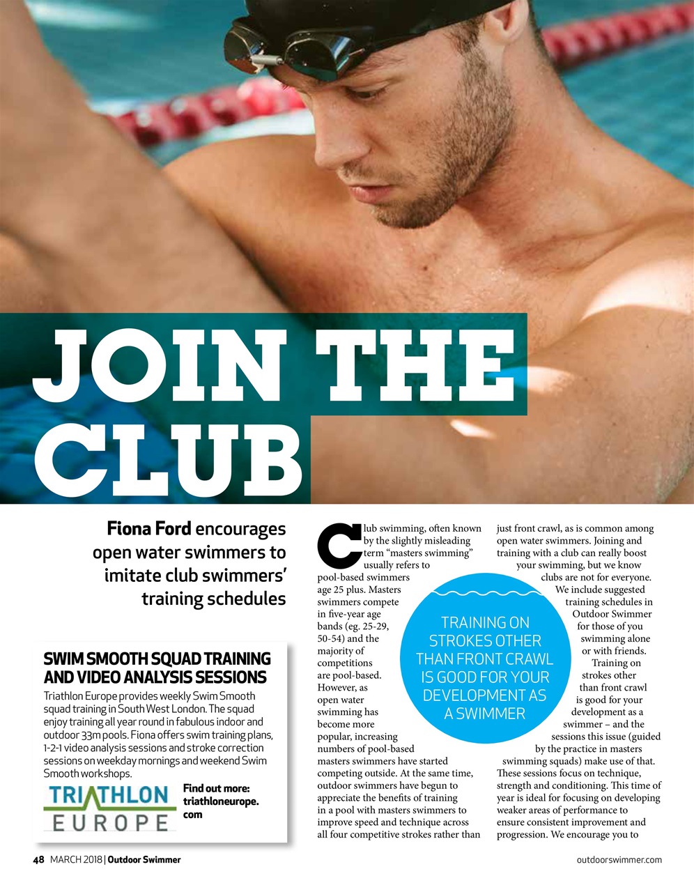 Outdoor Swimmer Preview Pages
