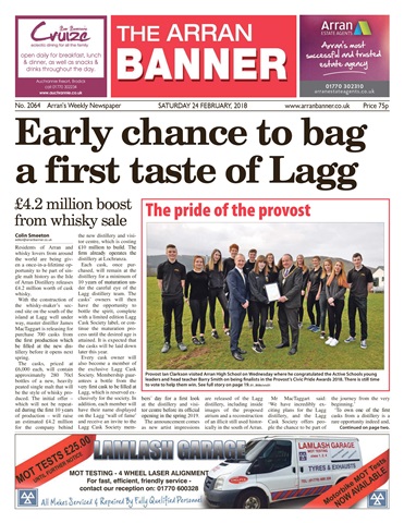 Arran Banner issue 24 February 2018