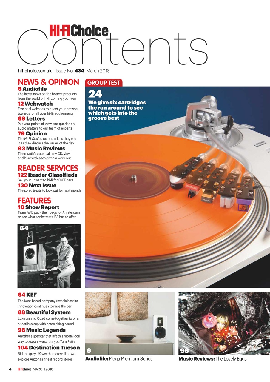 Hi-Fi Choice Preview Pages