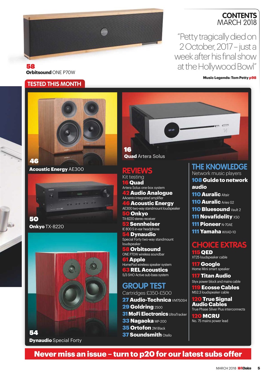 Hi-Fi Choice Preview Pages
