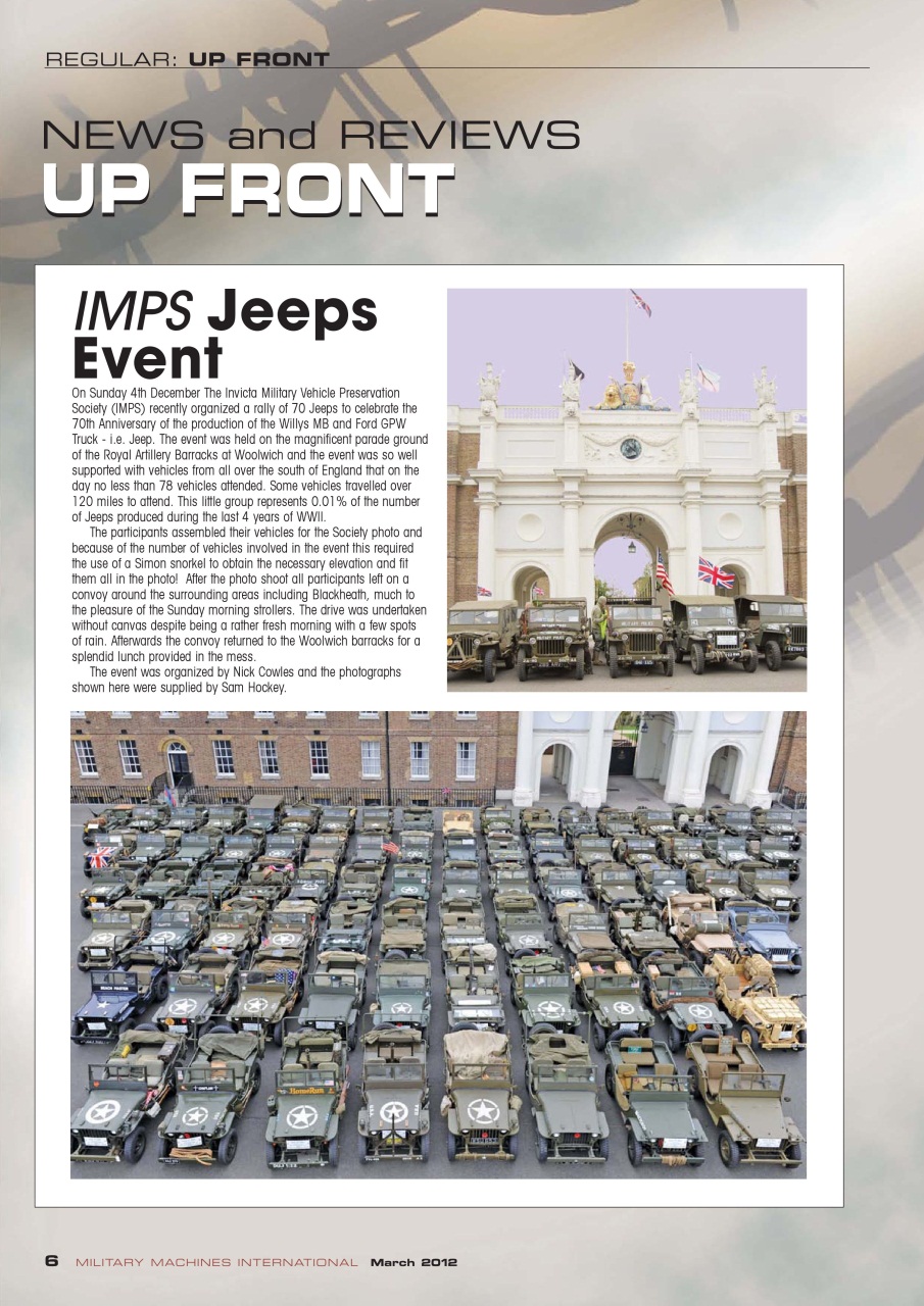 Military Machines International Preview Pages