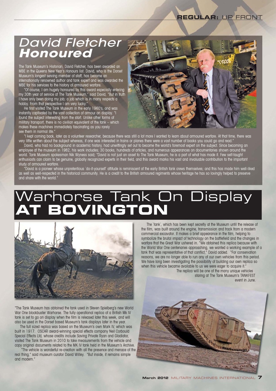 Military Machines International Preview Pages