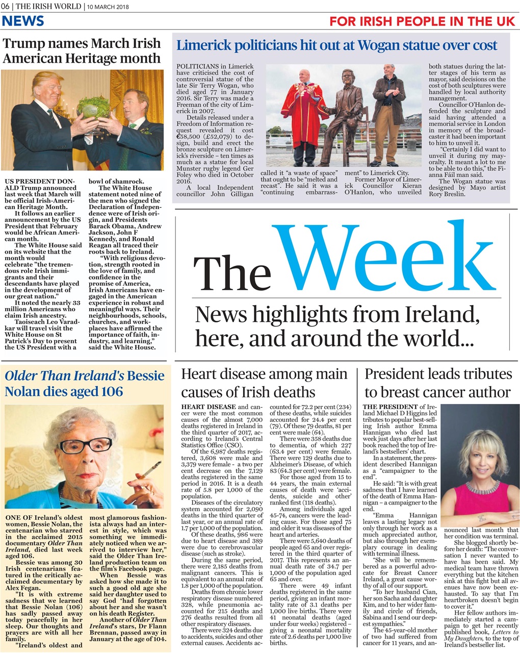 Irish World Preview Pages