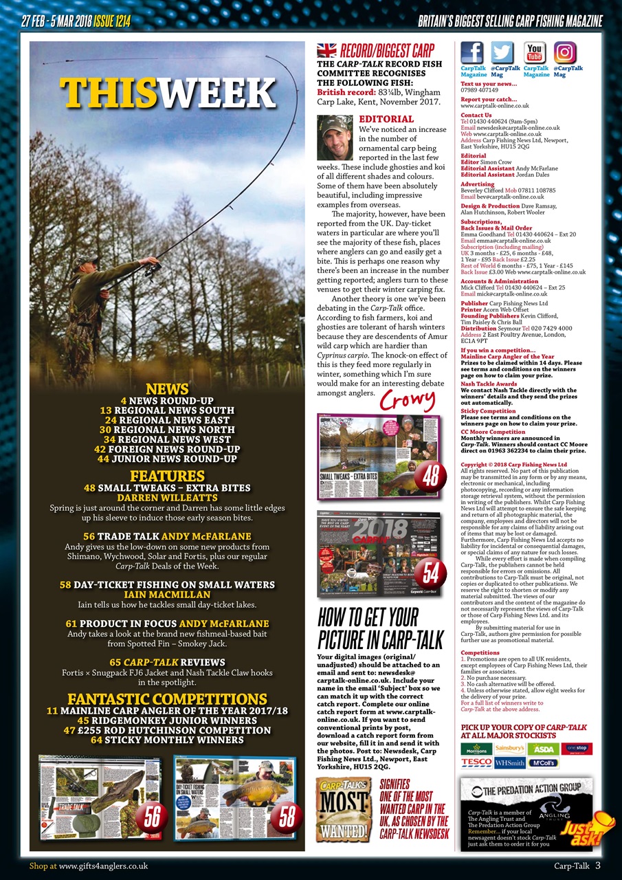 Carp-Talk Preview Pages