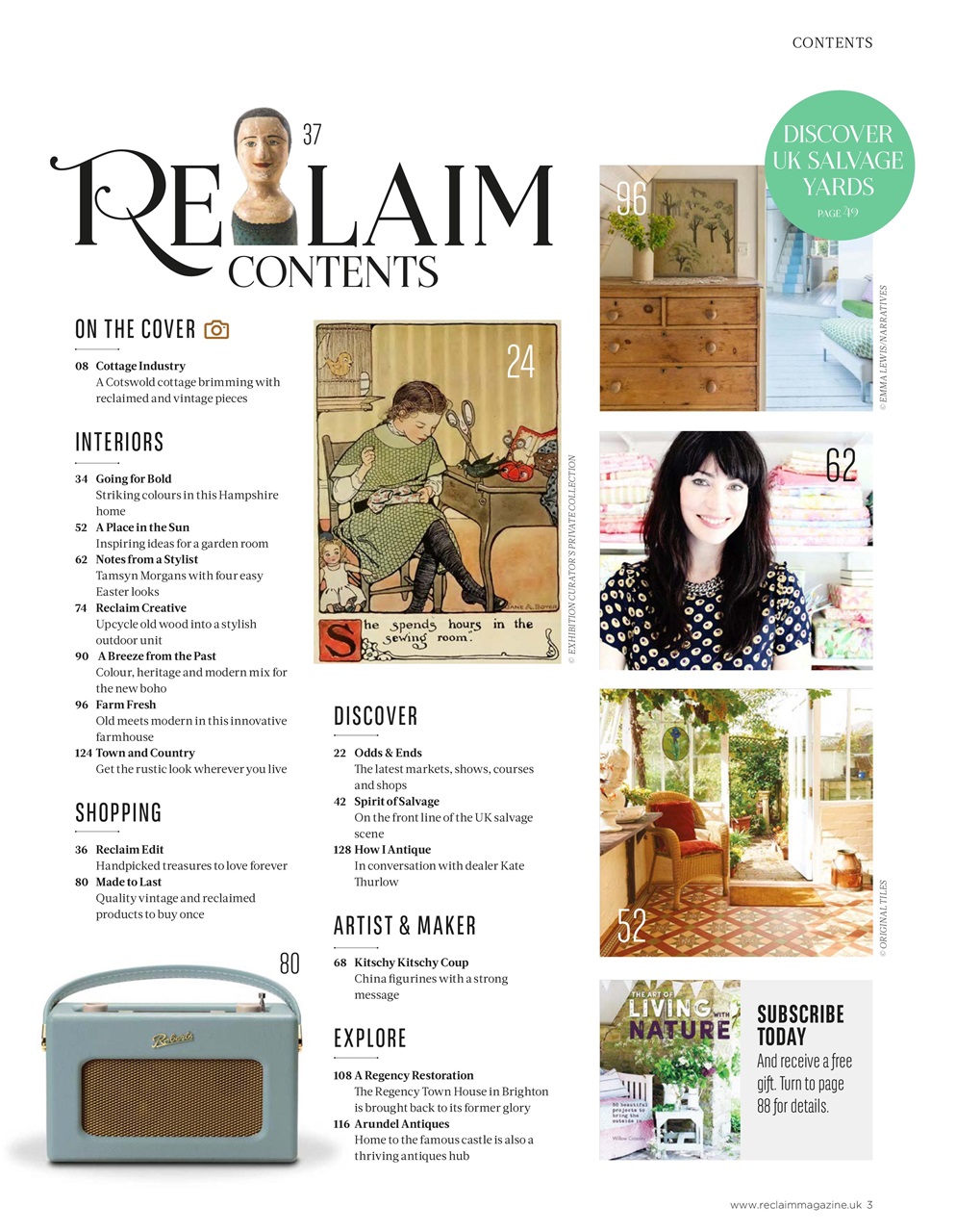 Reclaim Preview Pages