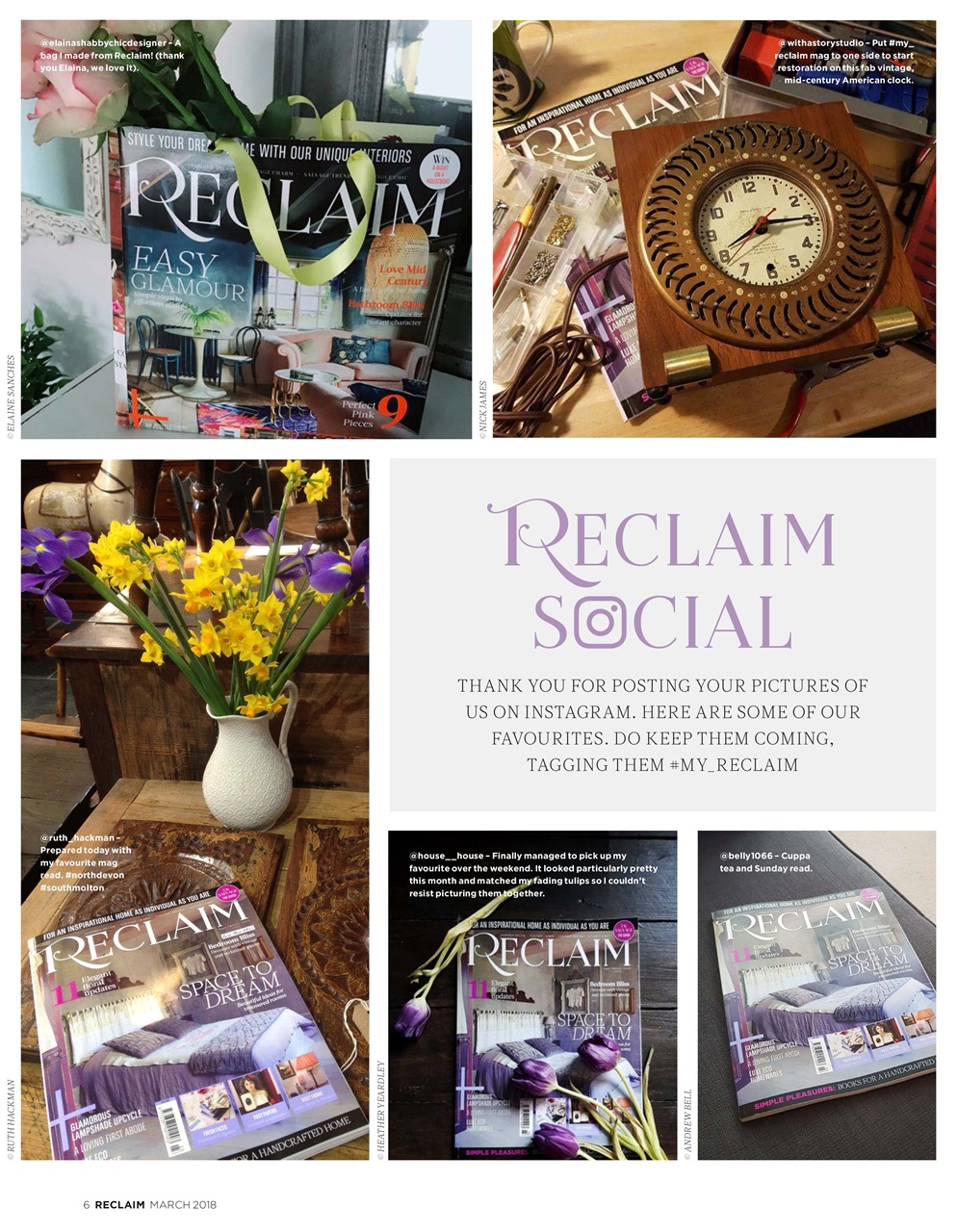 Reclaim Preview Pages