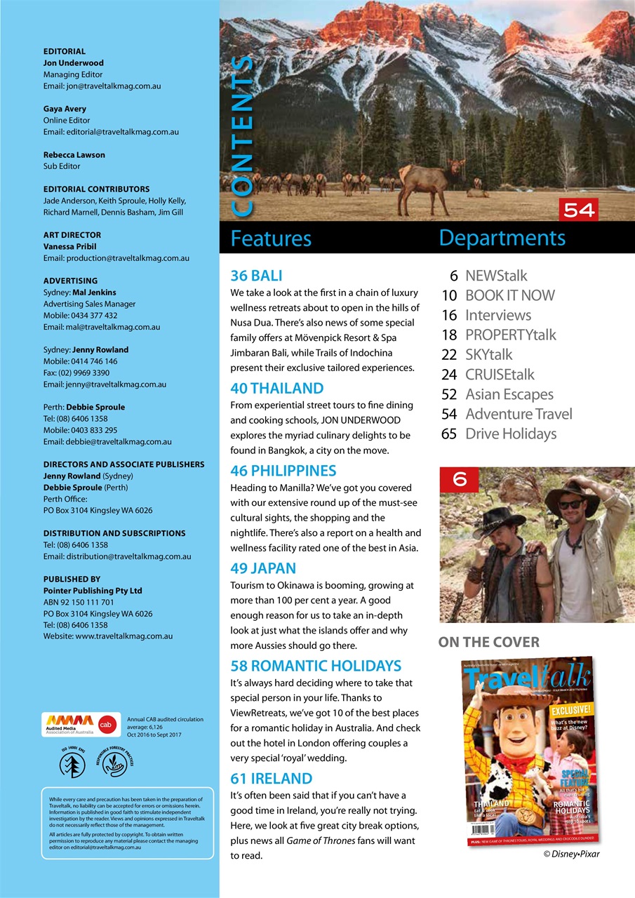 Traveltalk Preview Pages