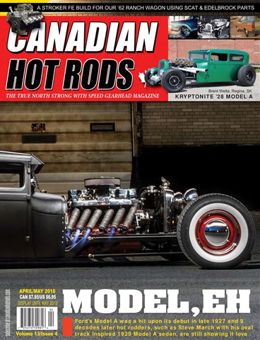 Canadian Hot Rods issue CHR april/may 2018