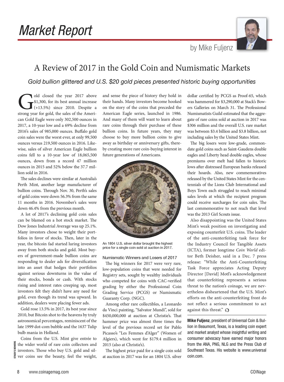 COINage Magazine Preview Pages